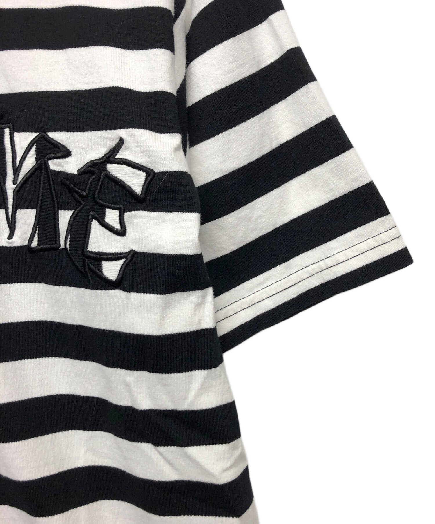 中古・古着通販】Supreme (シュプリーム) 半袖ボーダーTシャツ 