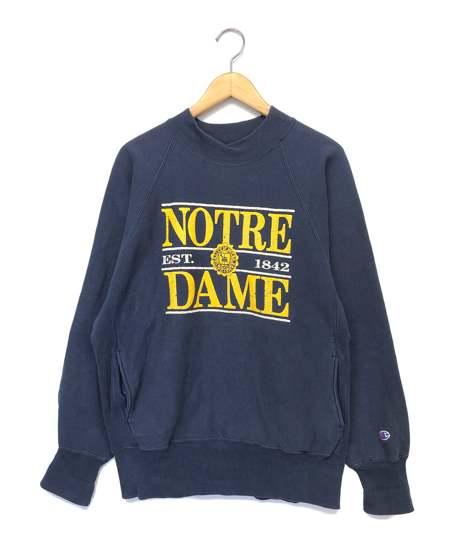 Champion reverse weaveモックネックスウェット 90'S Champion REVERSE