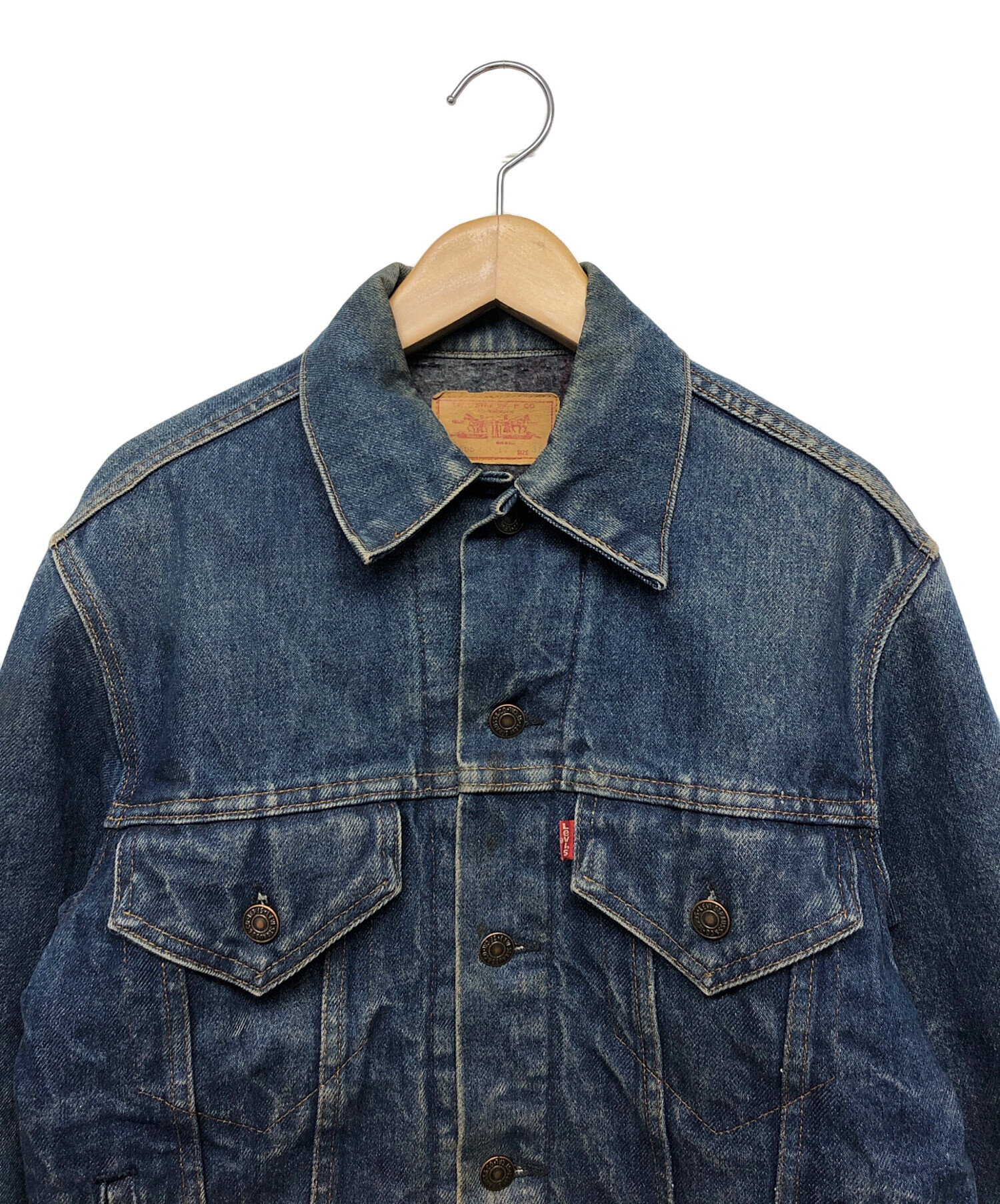 ヴィンテージ　デニムジャケット 中古・古着通販】LEVI'S (リーバイス) デニムジャケット インディゴ