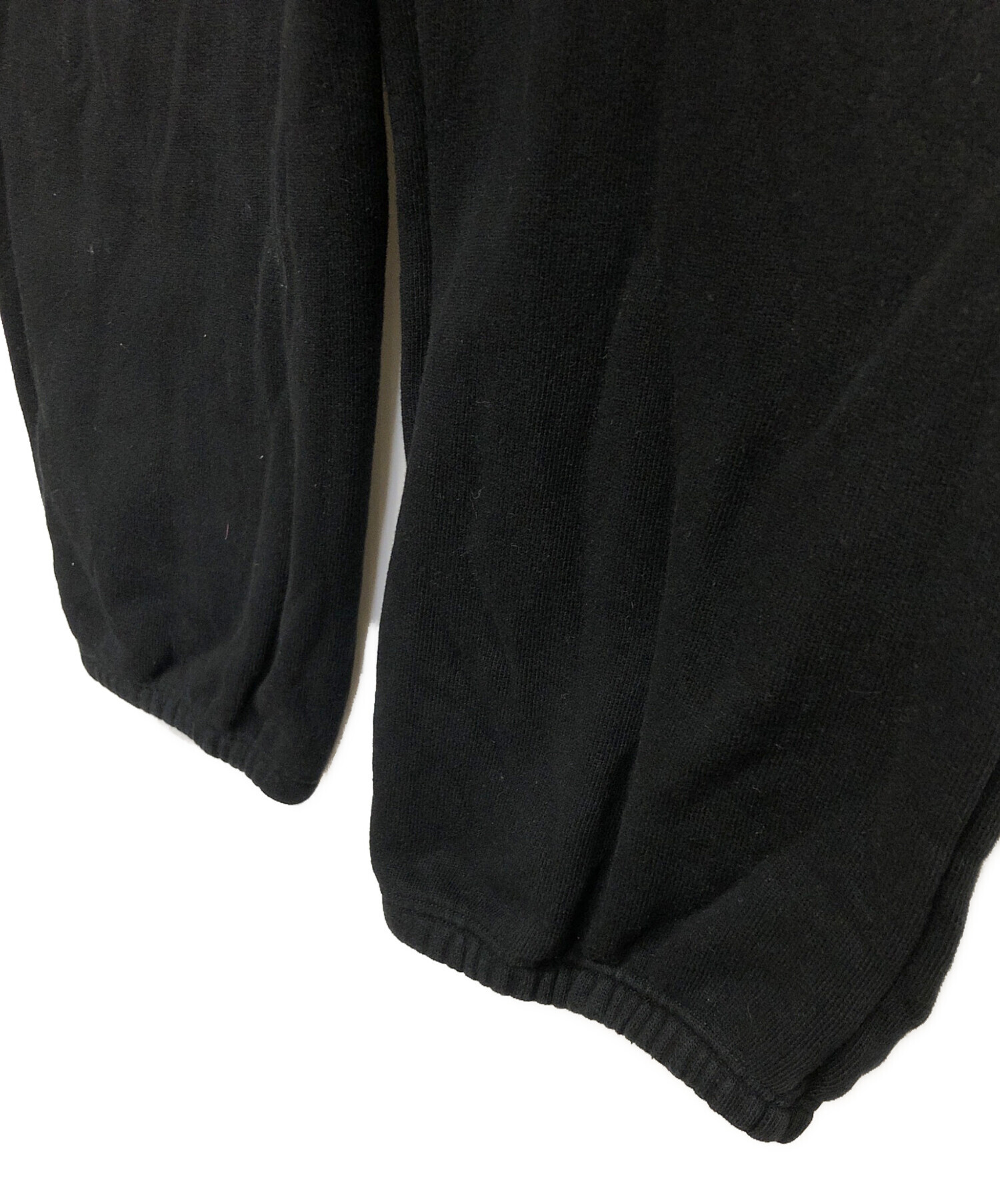 BALENCIAGA ブラック スウェット ネームタグ付き バレンシアガ