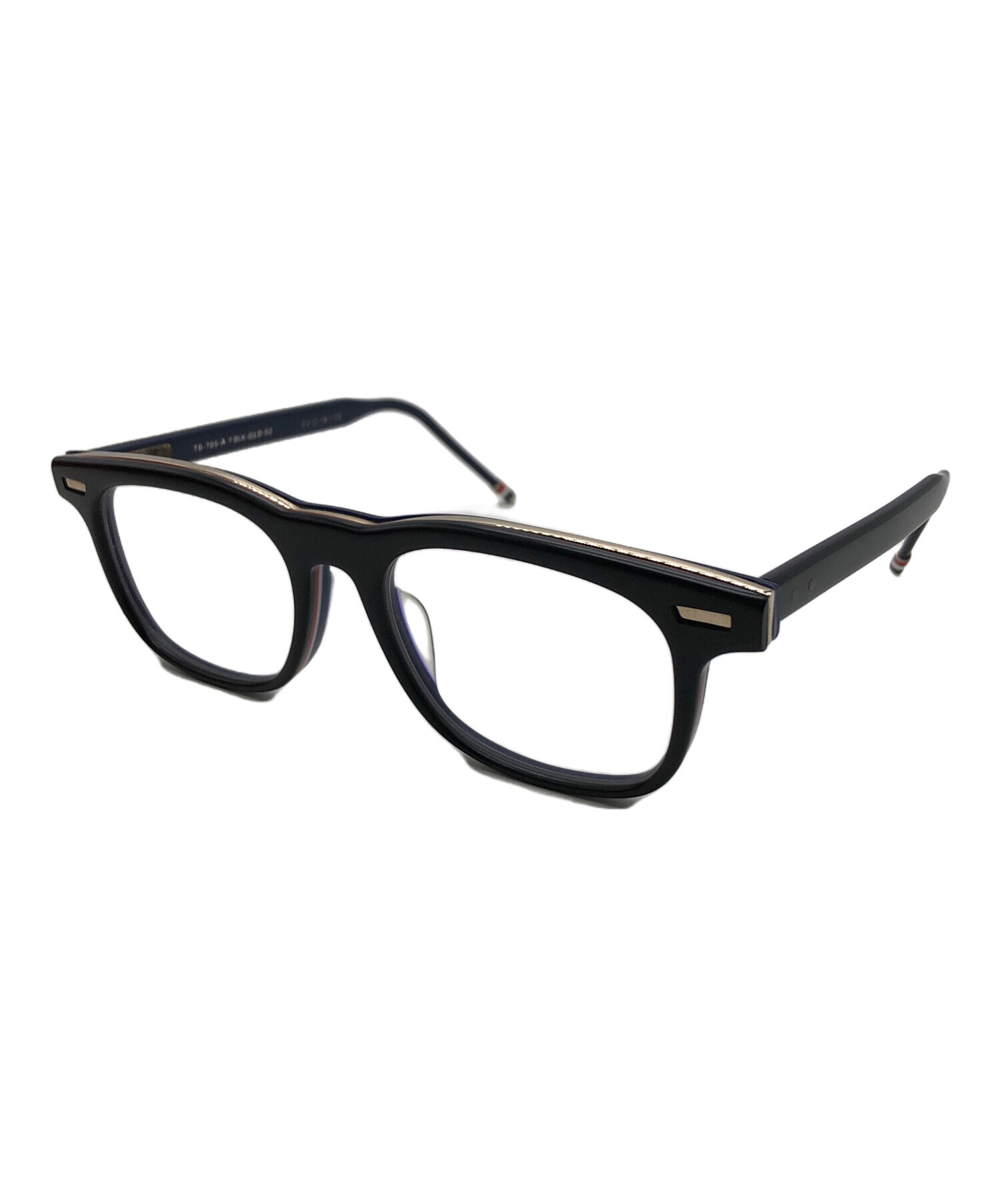 中古・古着通販】Thom Browne (トムブラウン) サングラス ブラック 