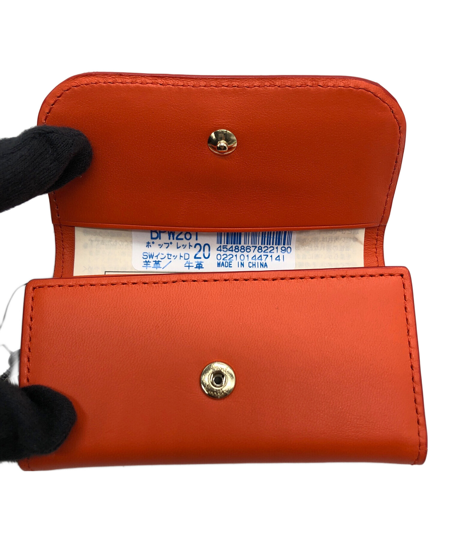 中古・古着通販】PAUL SMITH (ポールスミス) キーケース オレンジ 未 