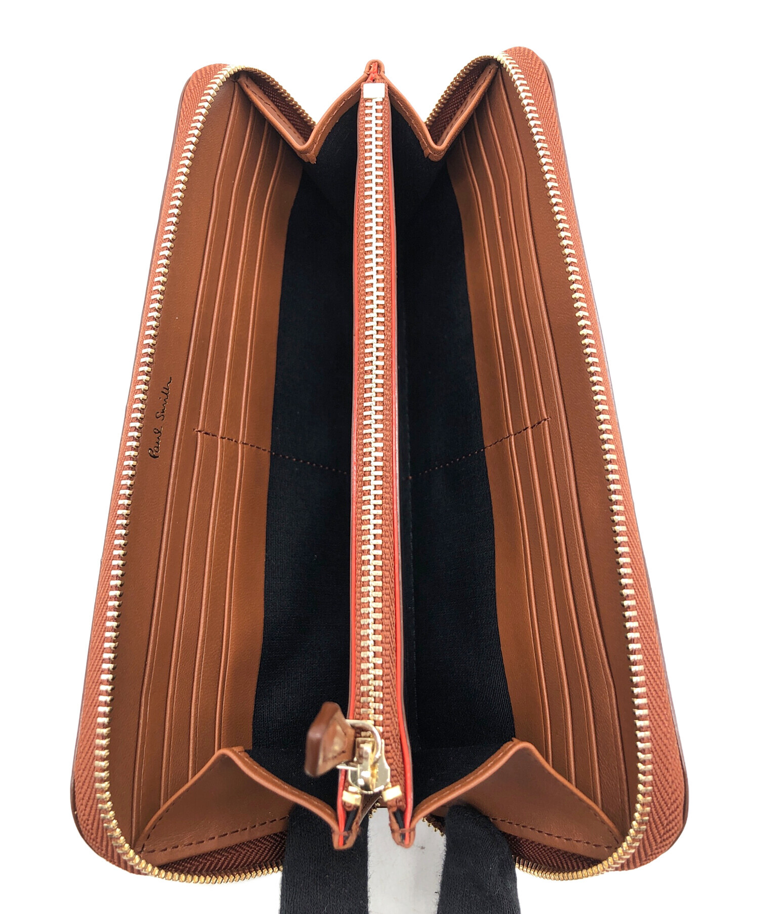 中古・古着通販】Paul Smith (ポールスミス) 長財布 ブラウン 未使用品 