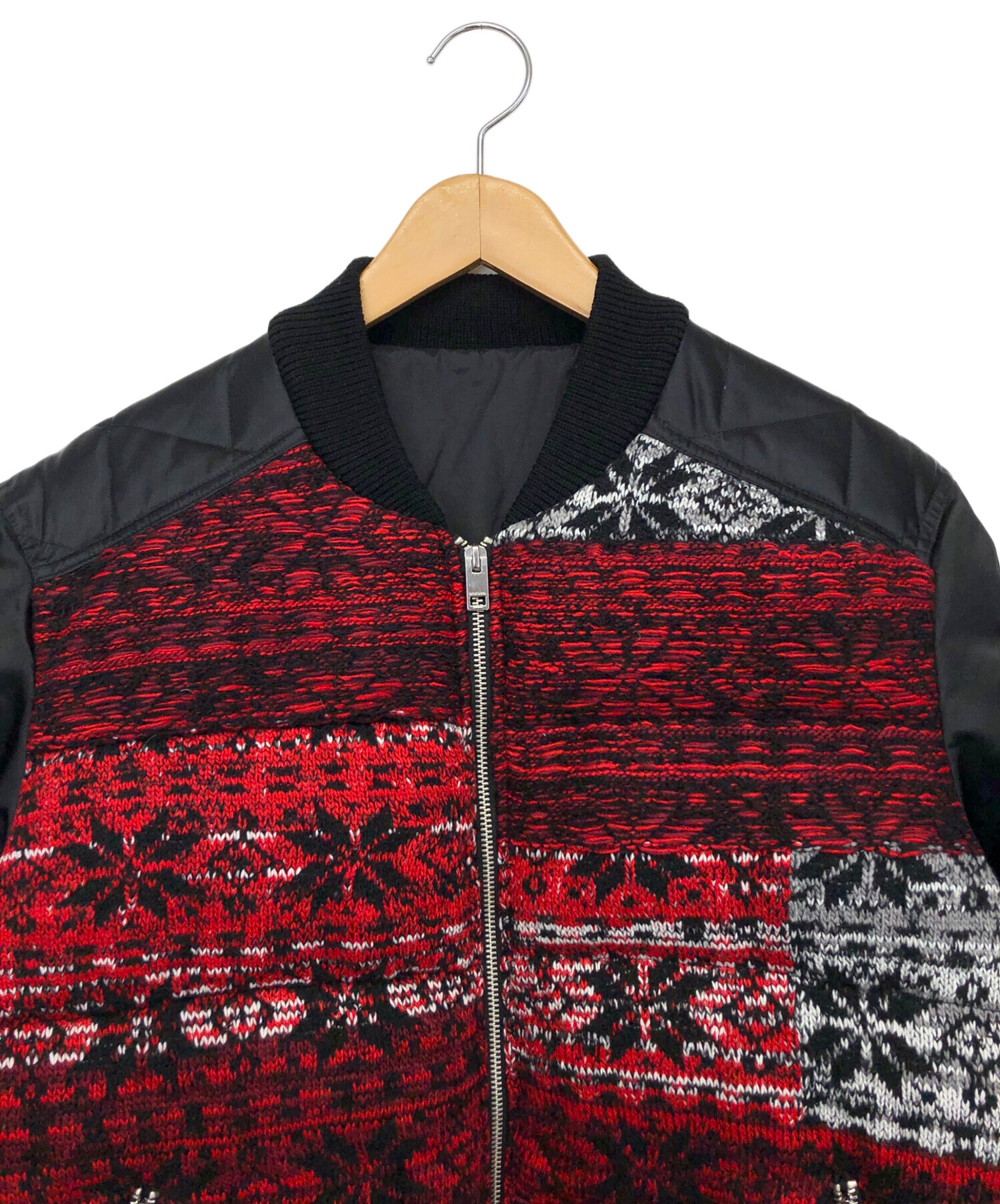 中古・古着通販】DIESEL (ディーゼル) ナイロンウールジャケット 