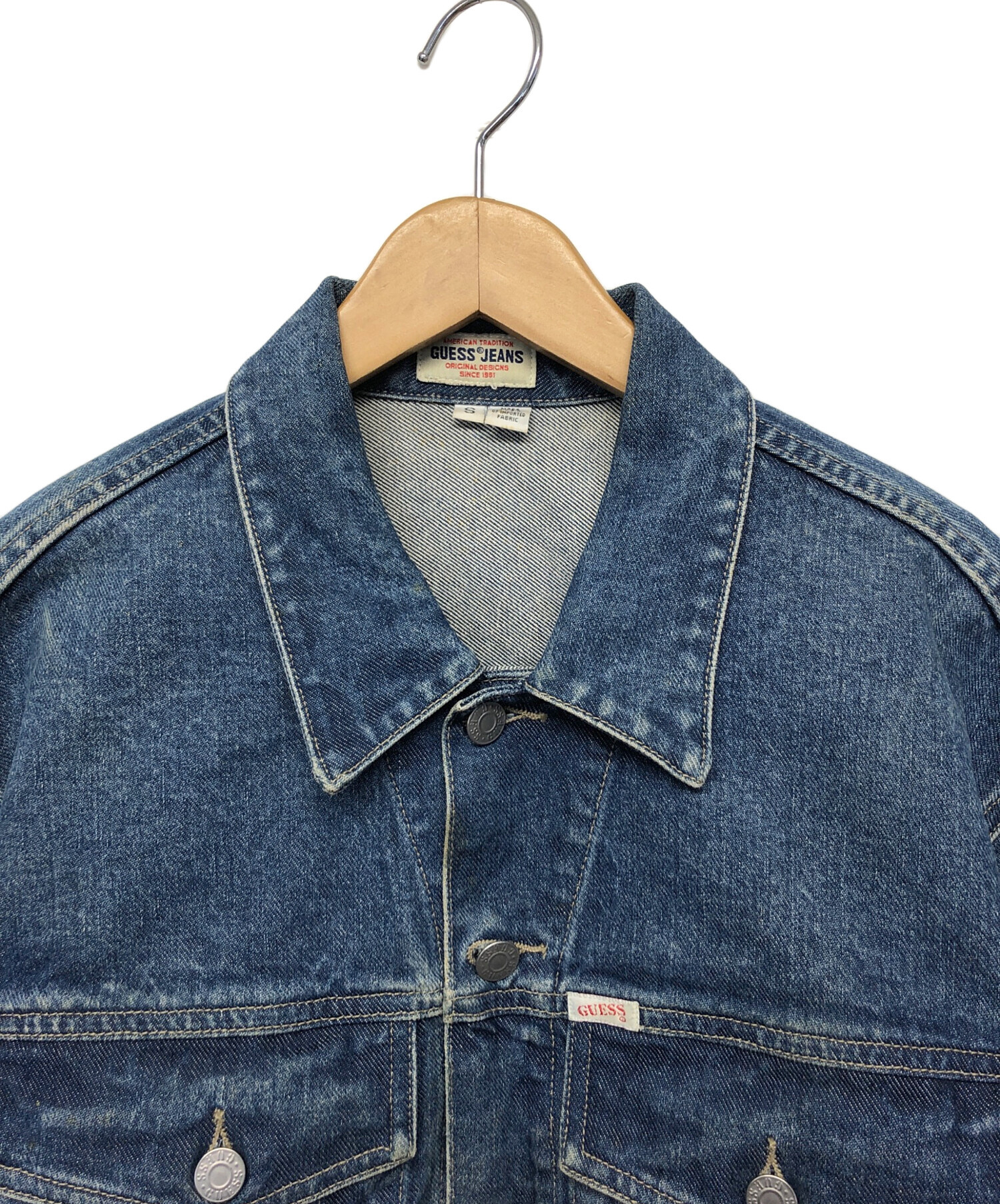 中古・古着通販】GUESS jeans (ゲス ジーンズ) デニムジャケット 