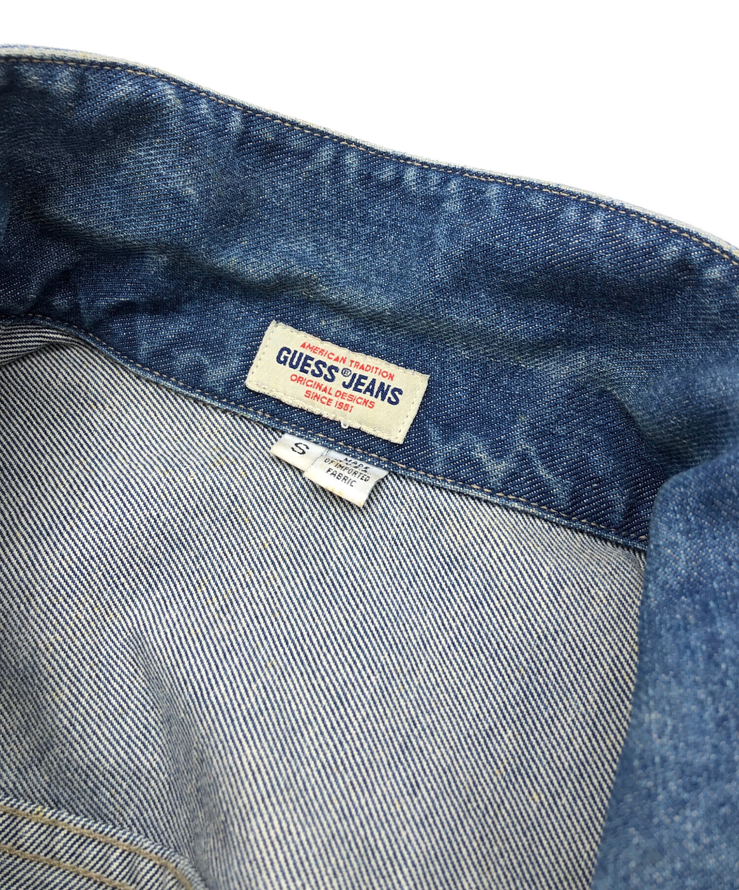 中古・古着通販】GUESS jeans (ゲス ジーンズ) デニムジャケット 