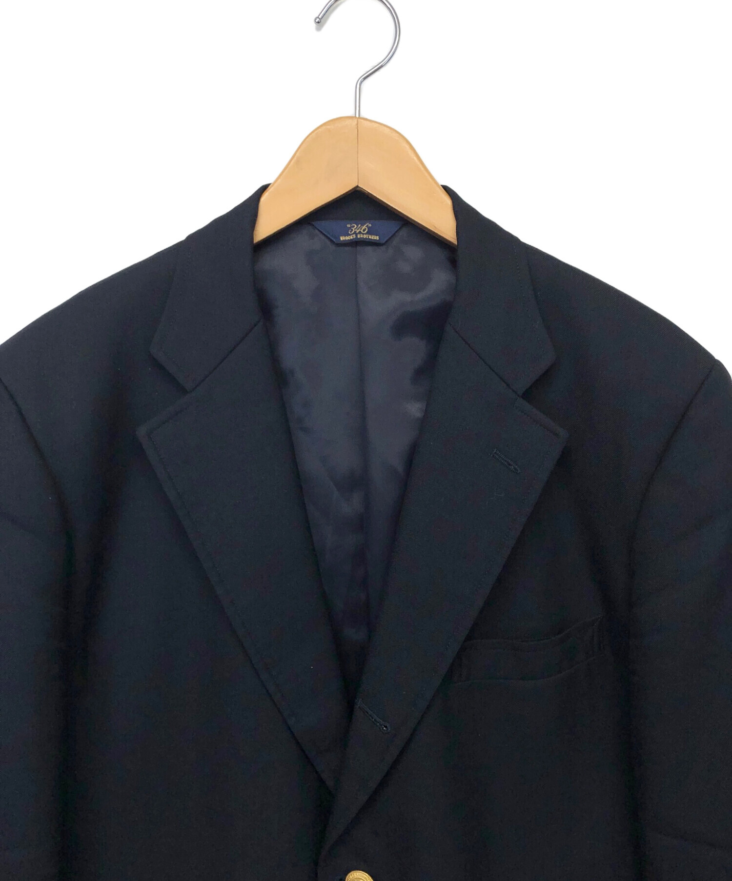 中古・古着通販】BROOKS BROTHERS (ブルックスブラザーズ) 紺ブレザー