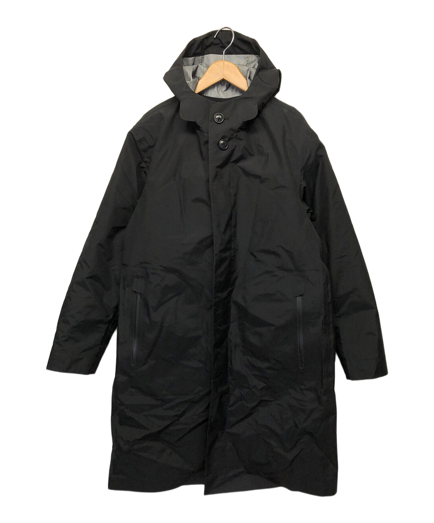 ビームス beams 中綿 チェスターコート ブラック M ダウンコート BEAMS