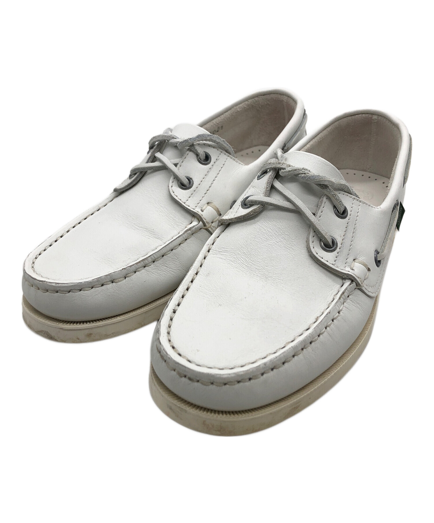 中古・古着通販】PARABOOT (パラブーツ) ローファー ホワイト サイズ 