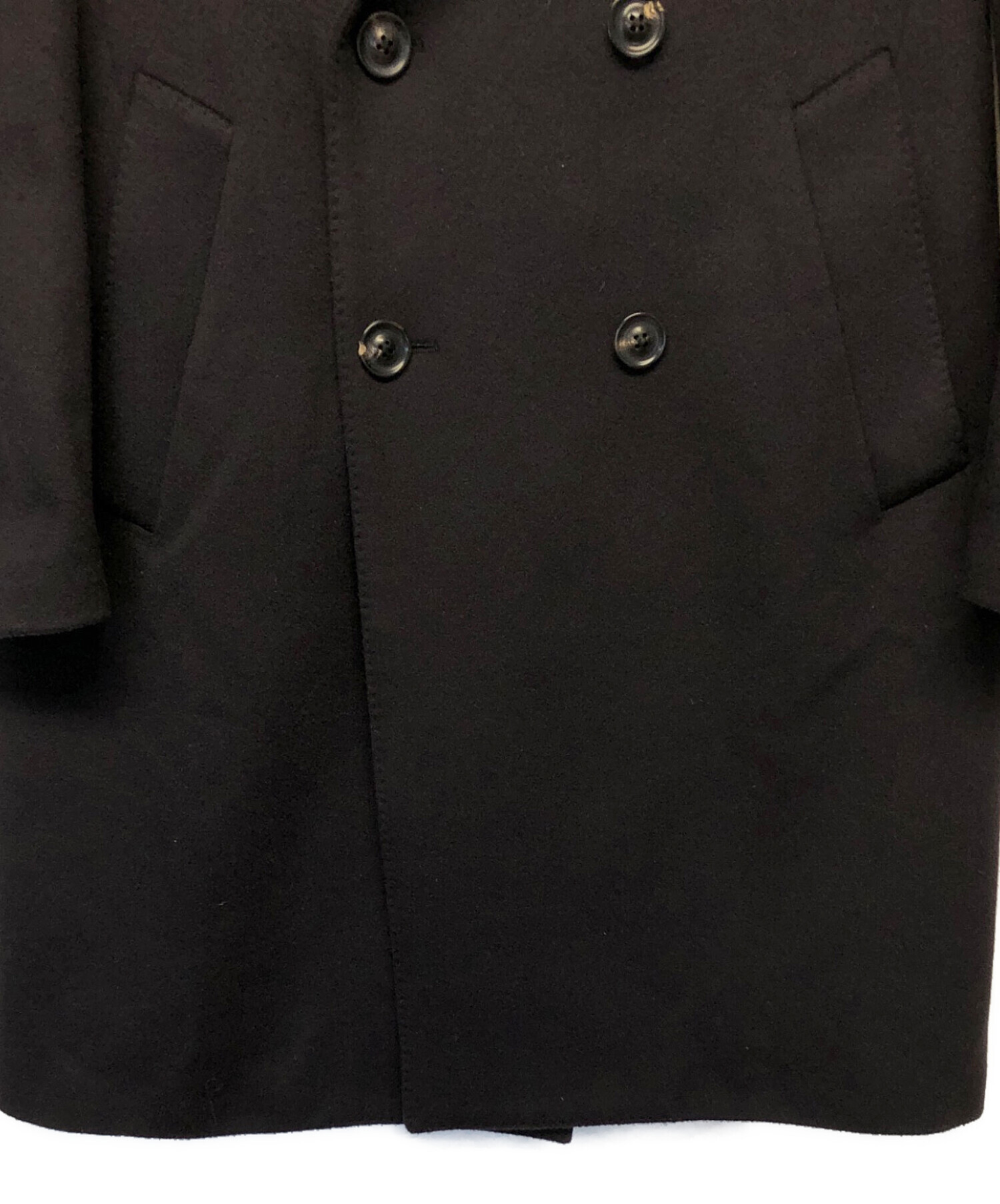 中古・古着通販】LARDINI (ラルディーニ) チェスターコート ネイビー