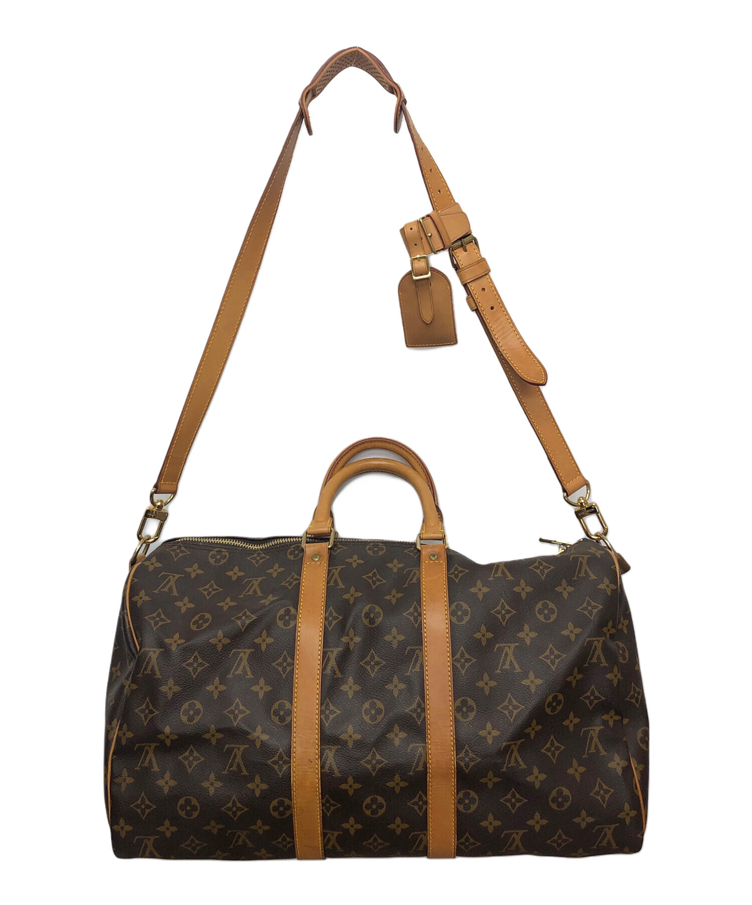 Louis Vuitton ボストンバッグ 大型 ブラウン ルイヴィトン Louis Vuitton ボストンバッグ 大型 ブラウン Louis