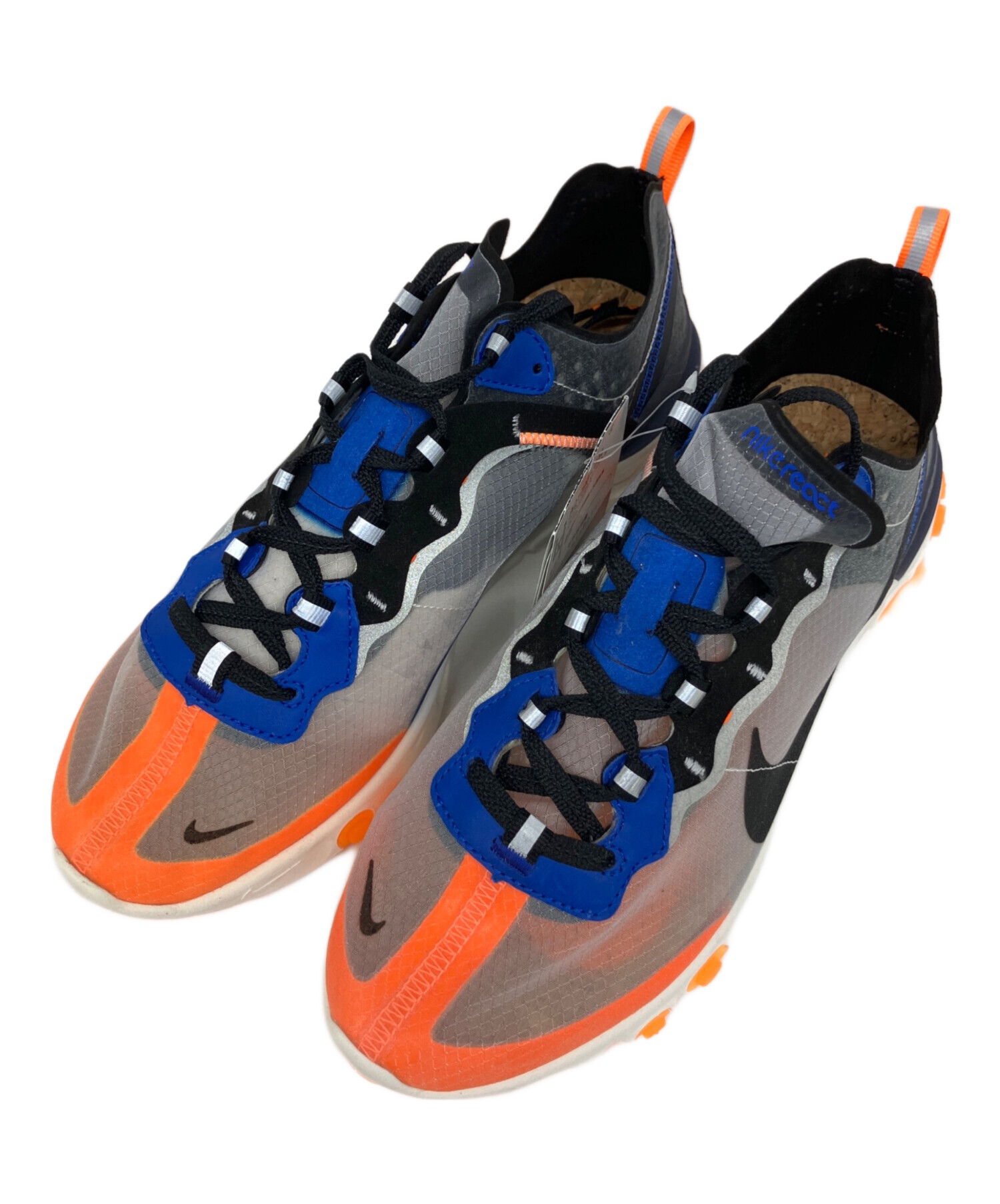 中古・古着通販】NIKE (ナイキ) スニーカー オレンジ×ネイビー サイズ 