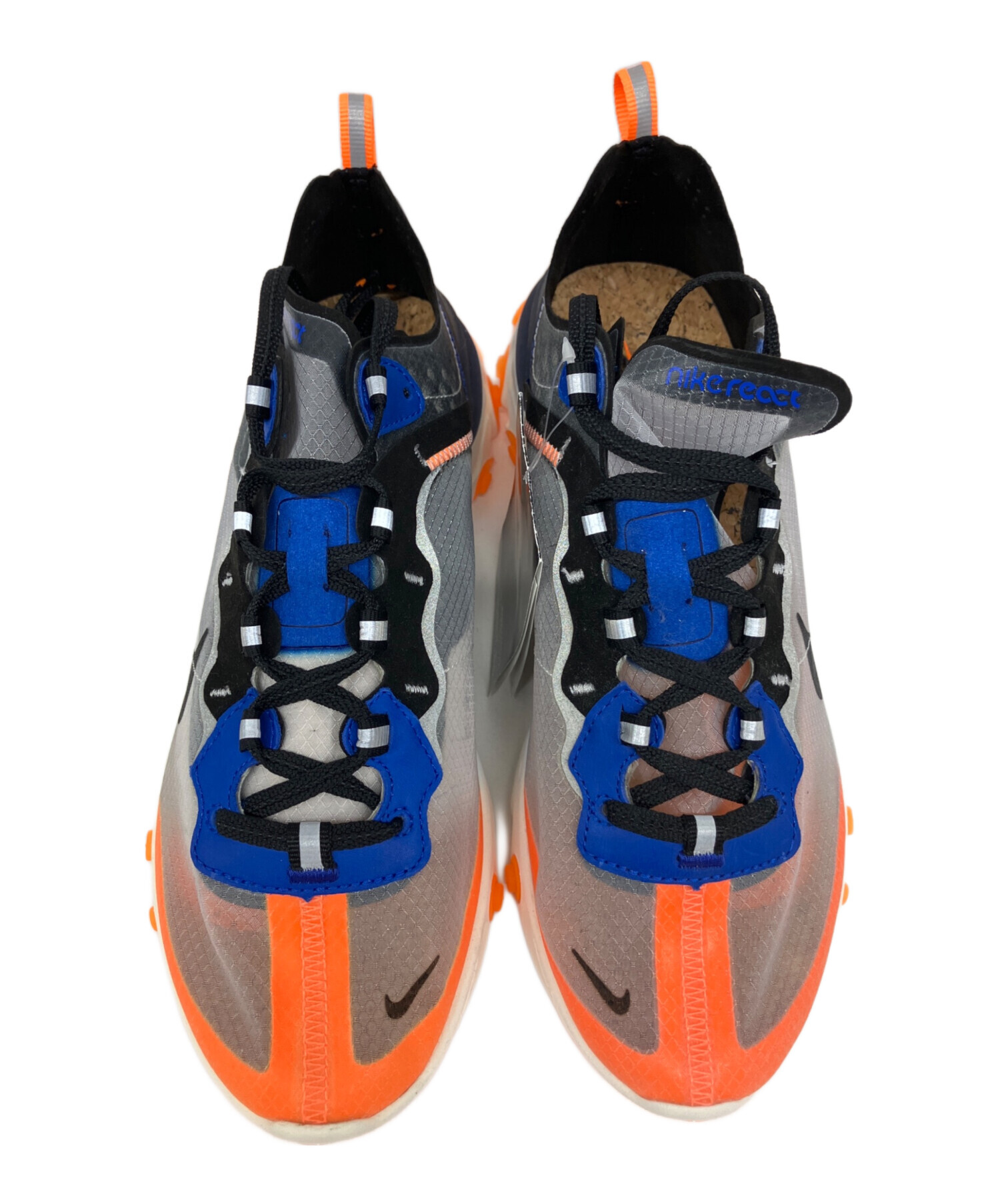 中古・古着通販】NIKE (ナイキ) スニーカー オレンジ×ネイビー サイズ 