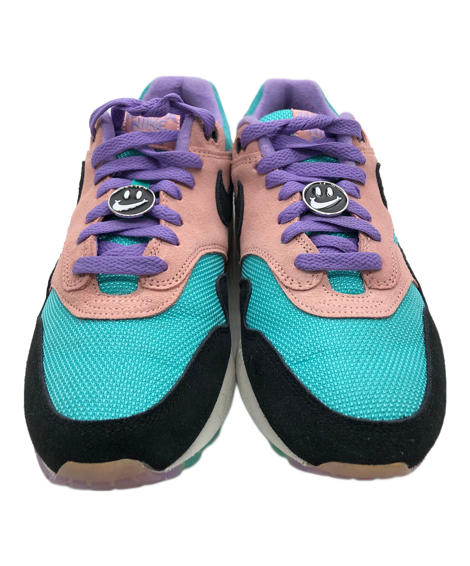 中古・古着通販】NIKE (ナイキ) スニーカー スカイブルー×ピンク 