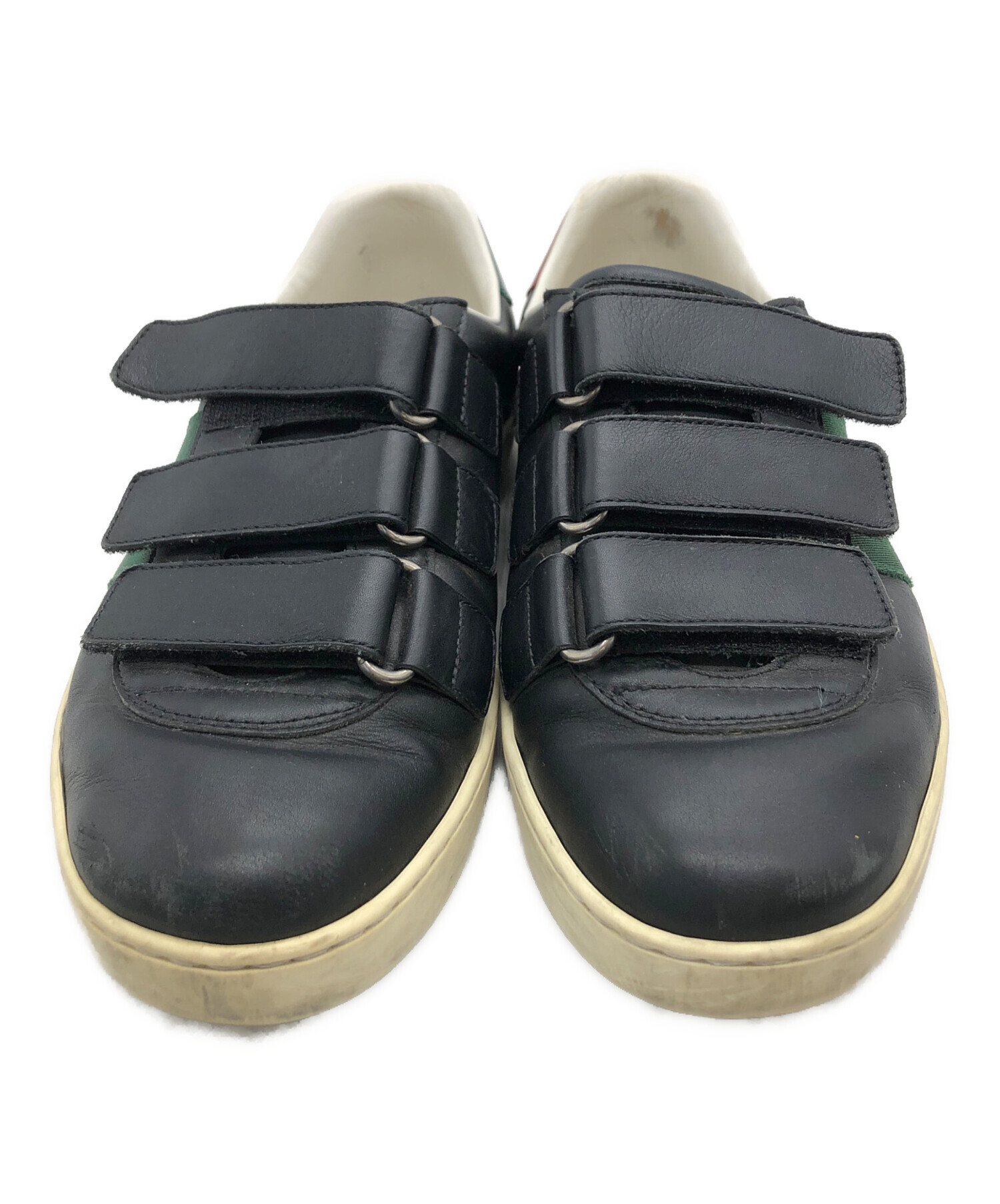 中古・古着通販】GUCCI (グッチ) シューズ ブラック サイズ:6 中古・古着通販】GUCCI (グッチ) シューズ ブラック サイズ:6