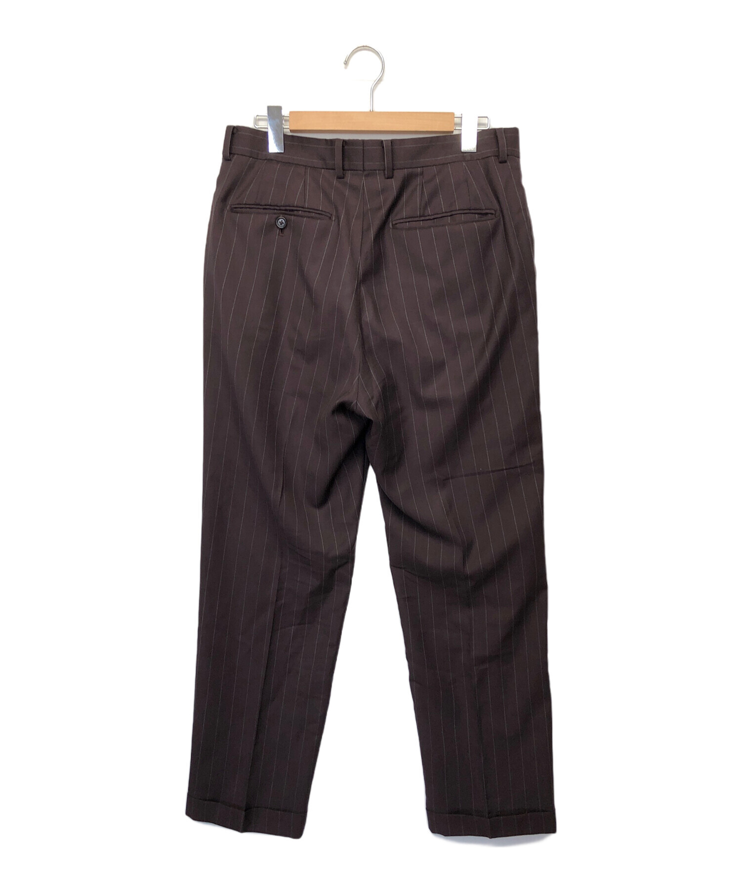 中古・古着通販】WACKO MARIA (ワコマリア) ウールスラックス ボルドー