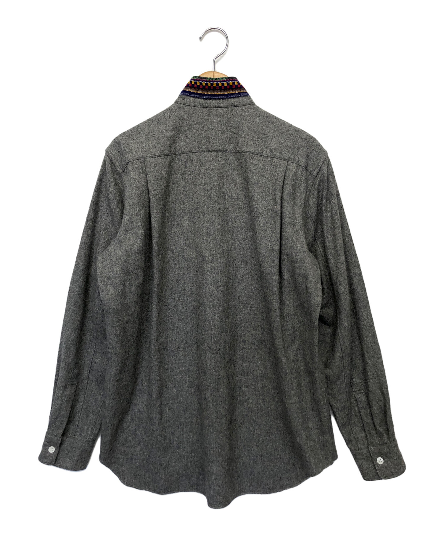 COMME des GARCONS HOMME バンドカラーシャツ 中古・古着通販】COMME des GARCONS HOMME (コムデギャルソン オム