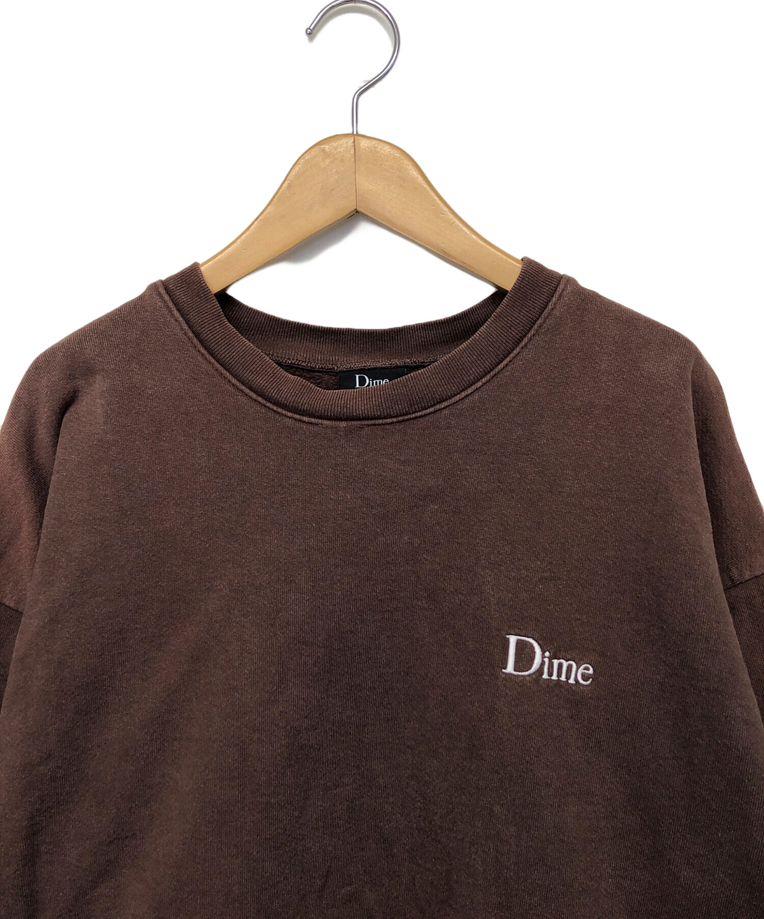 Dime スウェット ブラウン 【公式通販】