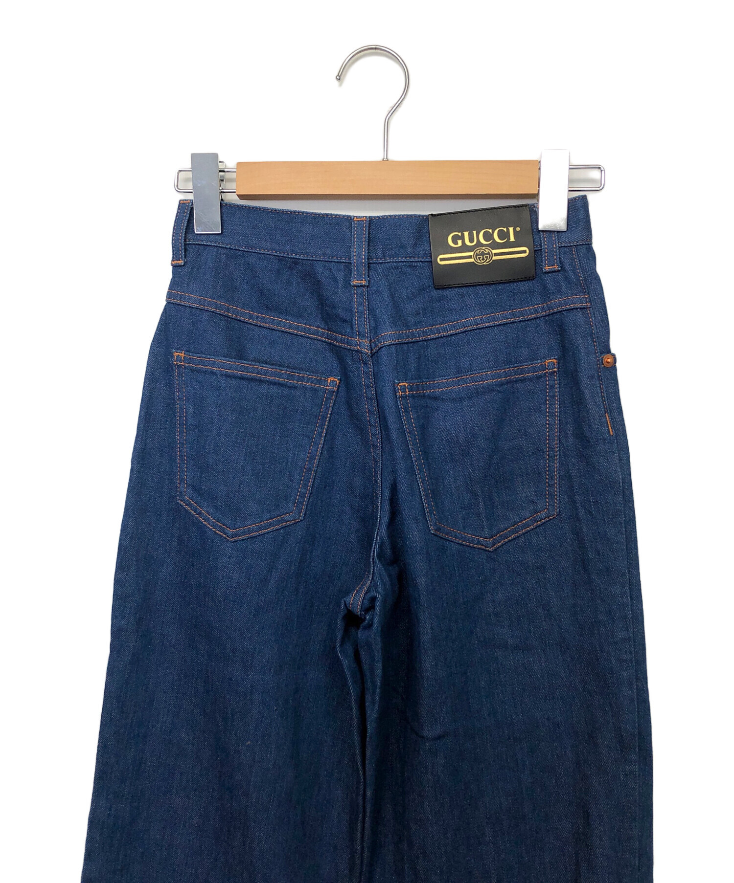 中古・古着通販】GUCCI (グッチ) ギャザーアンクル デニム ジョガー