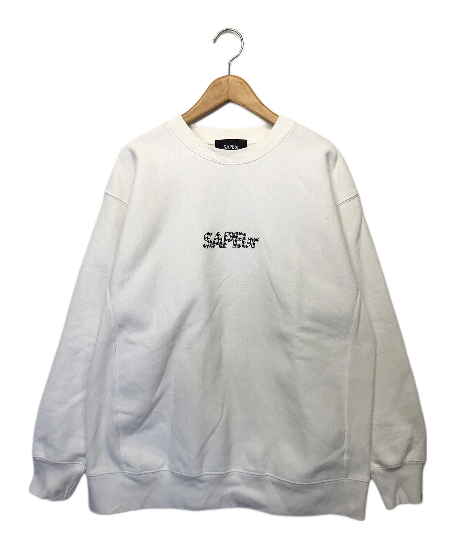 SAPeur サプール スウェット 中古・古着通販】SAPEur (サプール) スウェット ホワイト サイズ:L