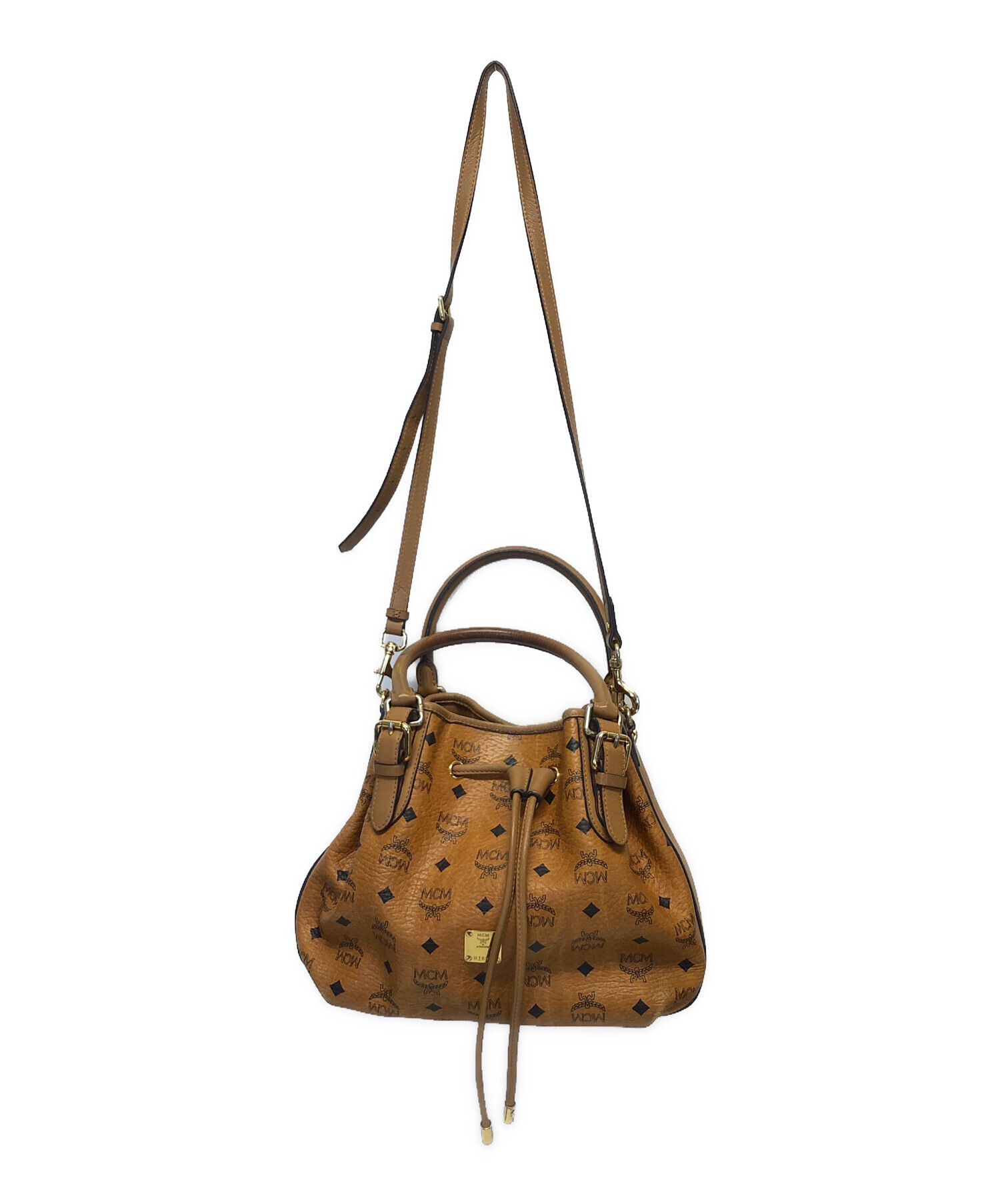 中古・古着通販】MCM (エムシーエム) 2WAYショルダーバッグ ブラウン 