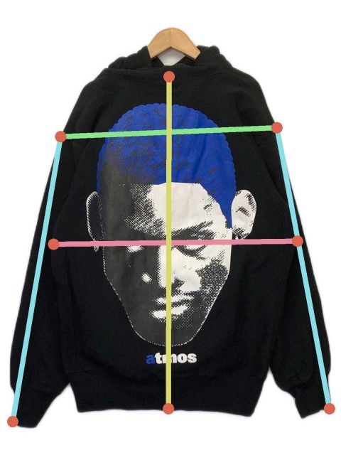 Sapeur × atmosコラボフーディー 中古・古着通販】SAPEur (サプール) atmos (アトモス) Head Hoodie