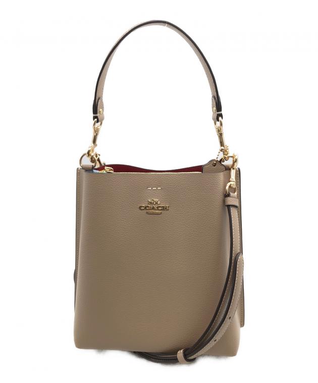 中古・古着通販】COACH (コーチ) モリー バケット バッグ 22 ベージュ 