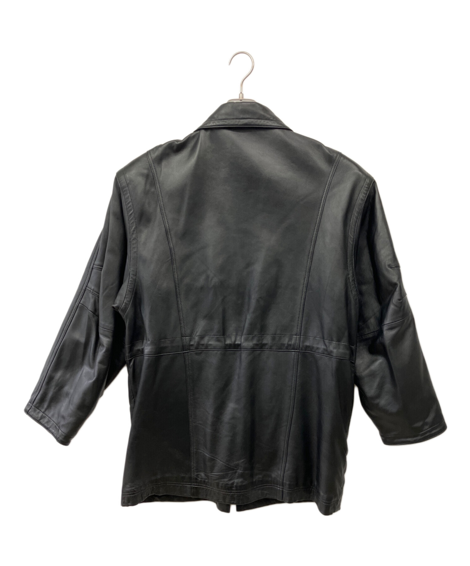 中古・古着通販】Sub urban (サブアーバン) レザージャケット ブラック