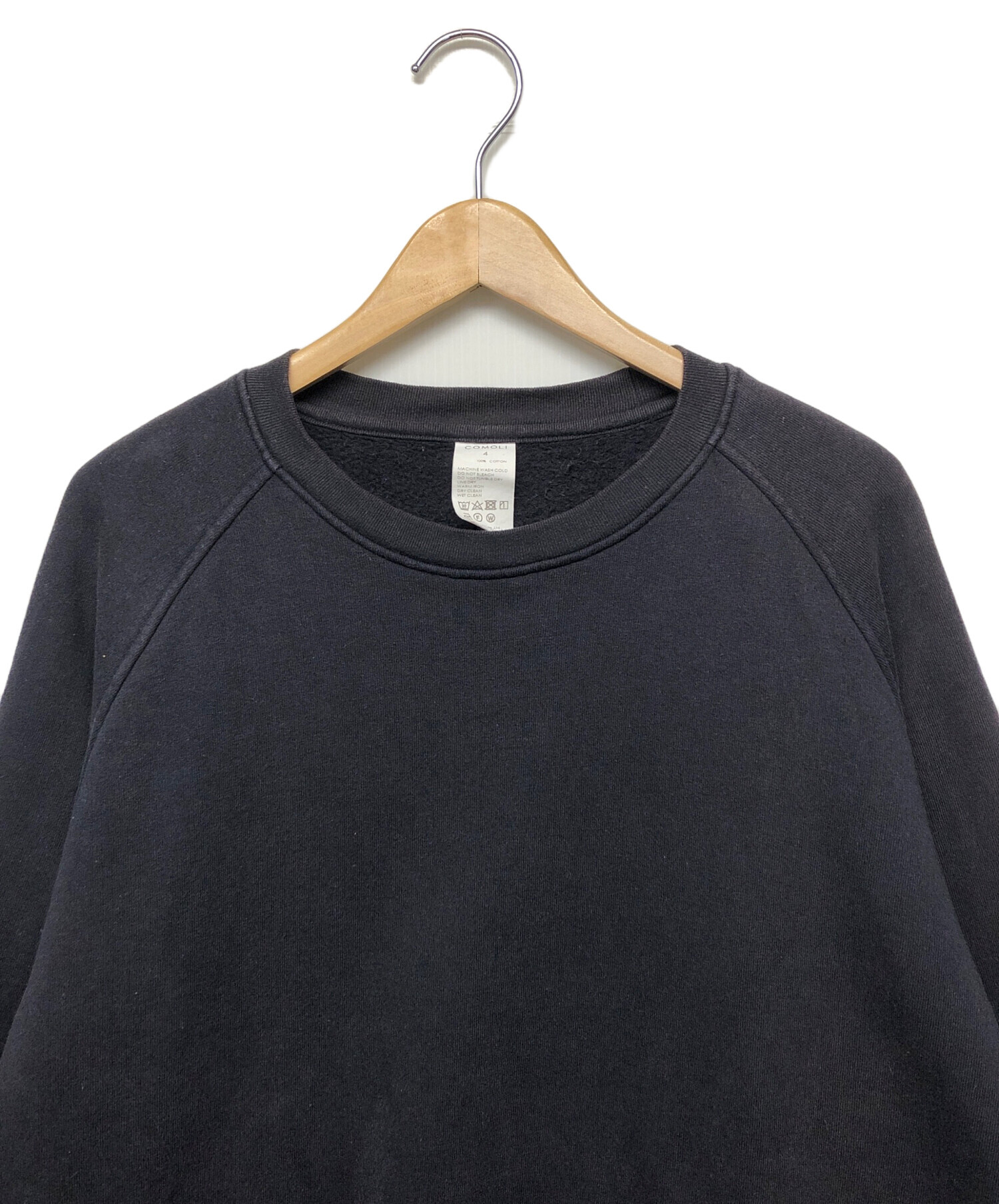 中古・古着通販】COMOLI (コモリ) コットン吊裏毛クルーネック