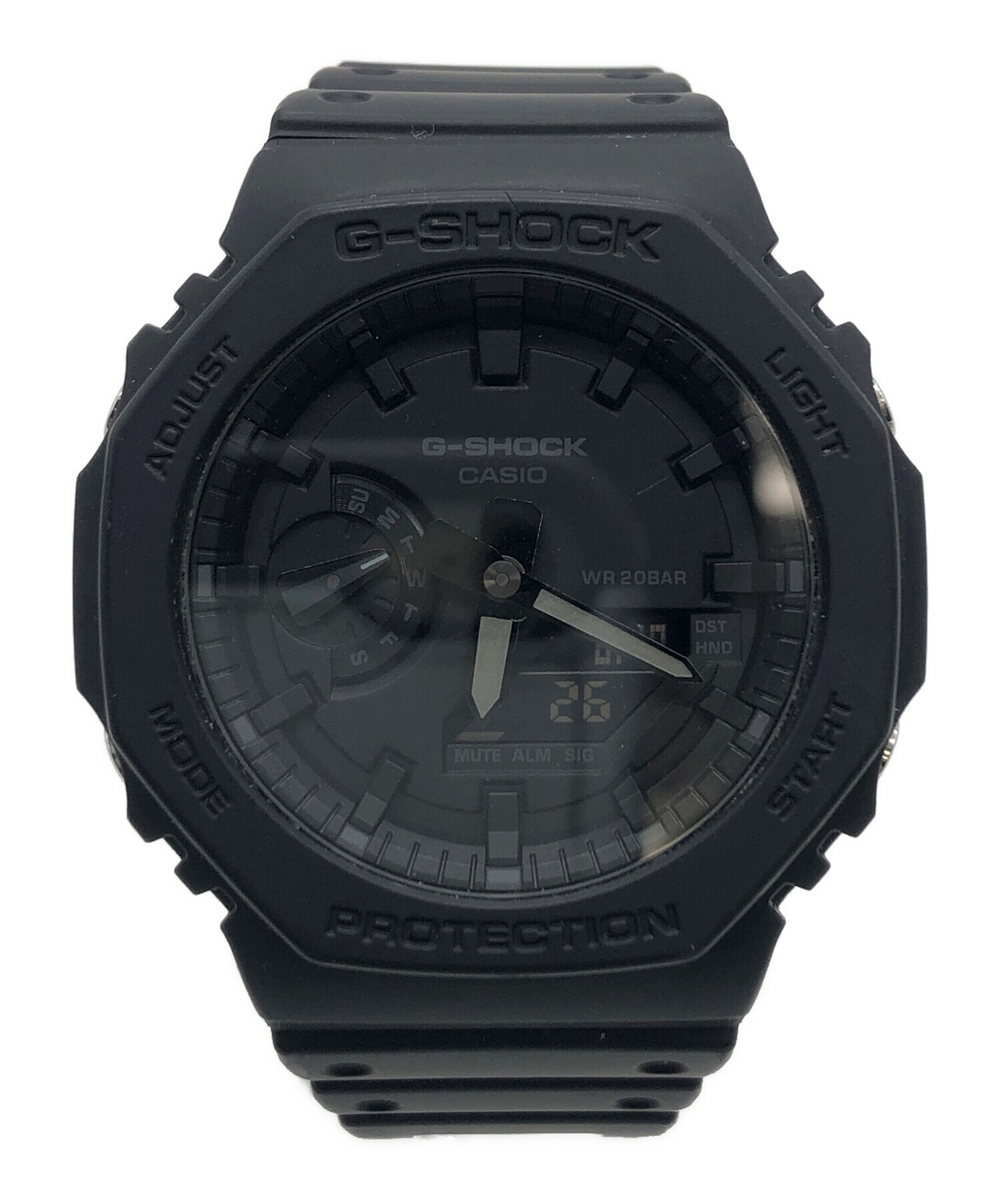 G-SHOCK GA-2100 CASIO BLACK ブラック 中古 中古・古着通販】CASIO (カシオ) GA-2100 G-SHOCK ブラック｜ブランド