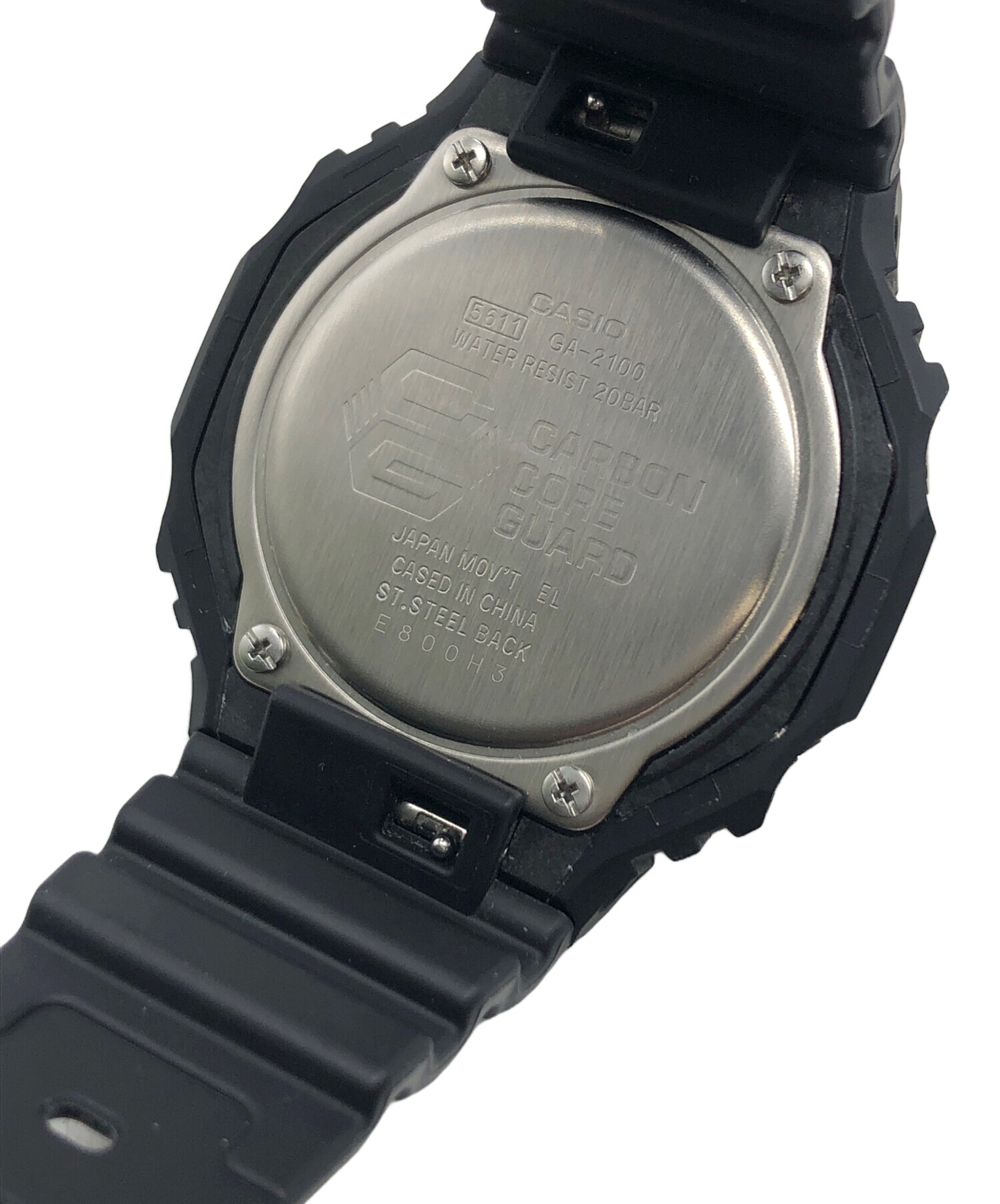 中古・古着通販】CASIO (カシオ) GA-2100 G-SHOCK ブラック｜ブランド