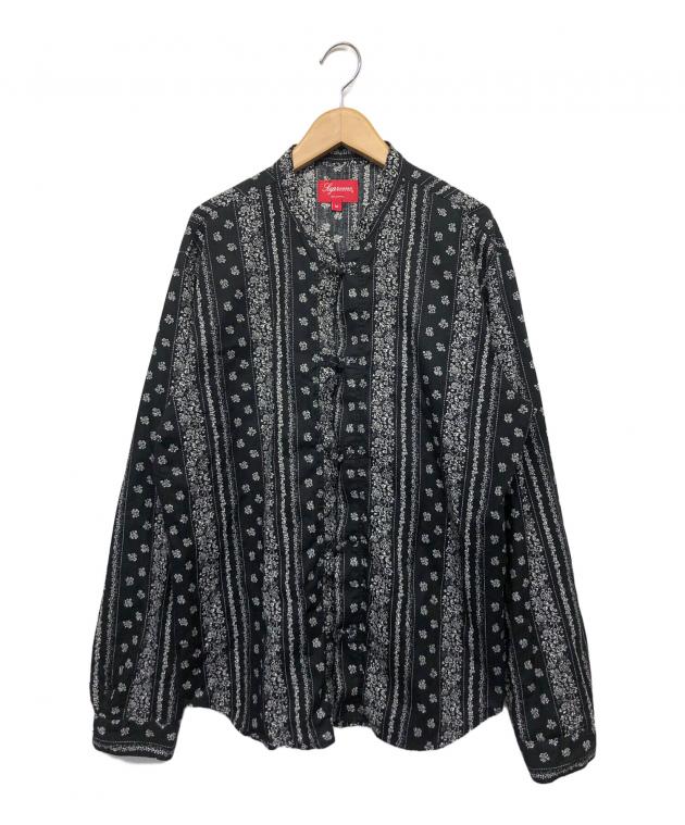 中古・古着通販】Supreme (シュプリーム) チャイナシャツ ブラック