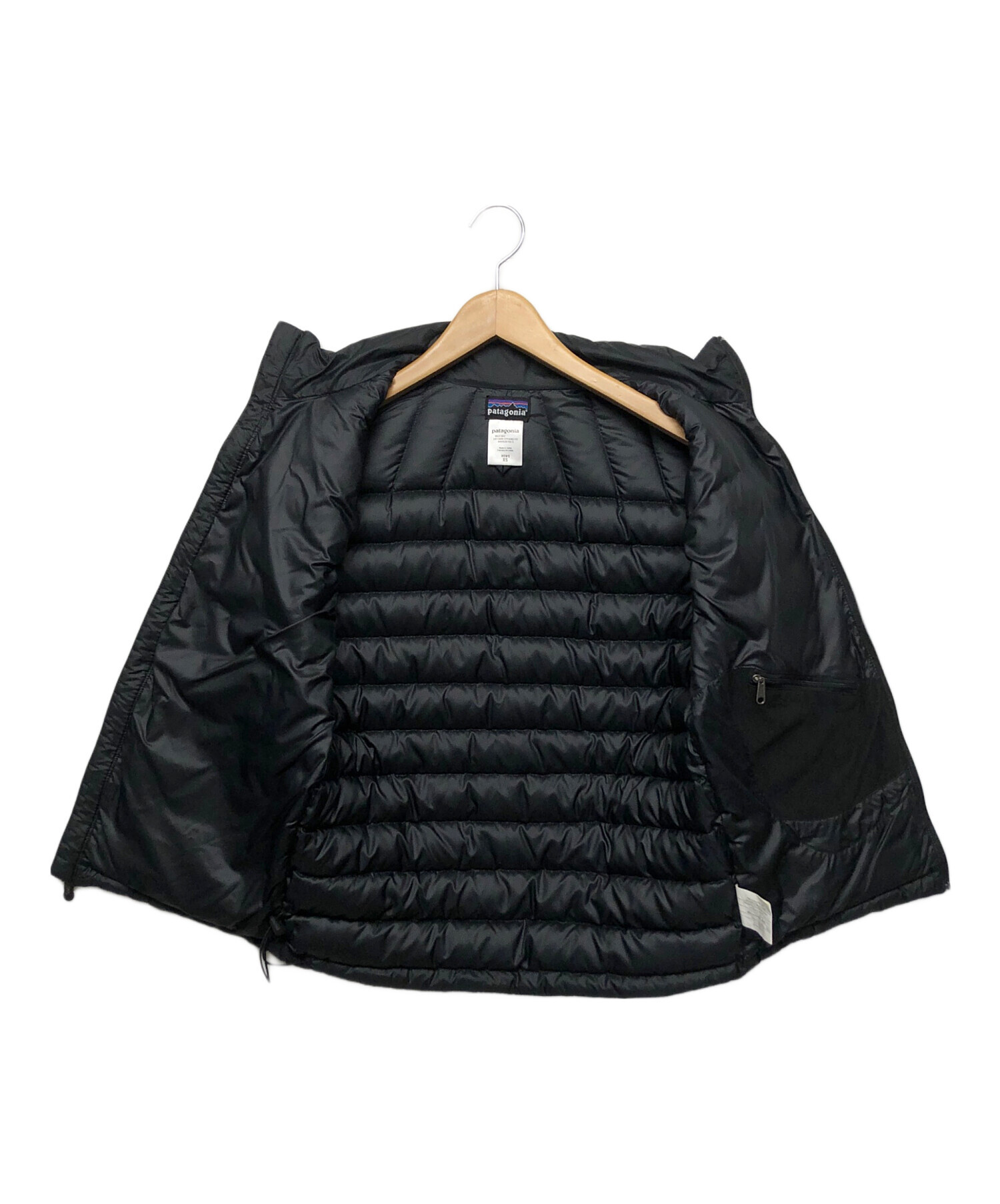 中古・古着通販】Patagonia (パタゴニア) ダウンベスト ブラック