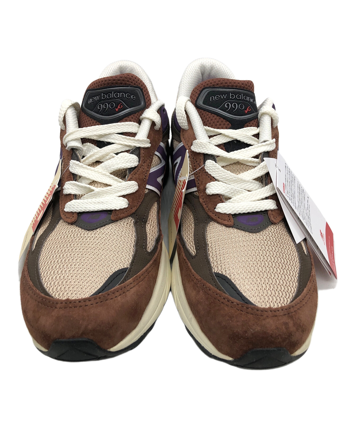 中古・古着通販】NEW BALANCE (ニューバランス) 990V6 ブラウン サイズ 