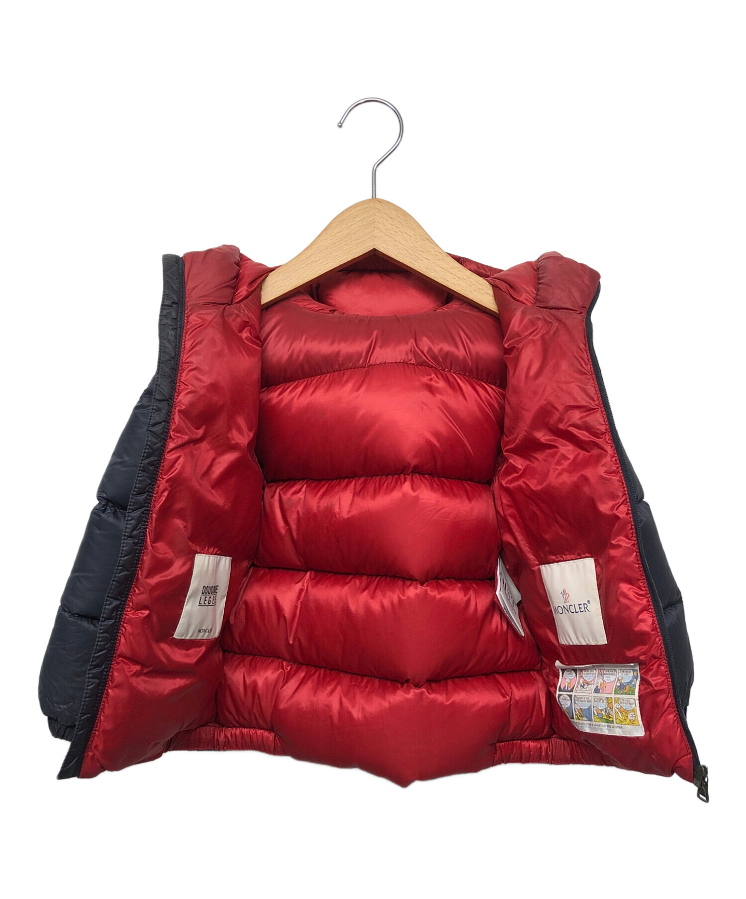 中古・古着通販】MONCLER (モンクレール) ダウンジャケット ネイビー 