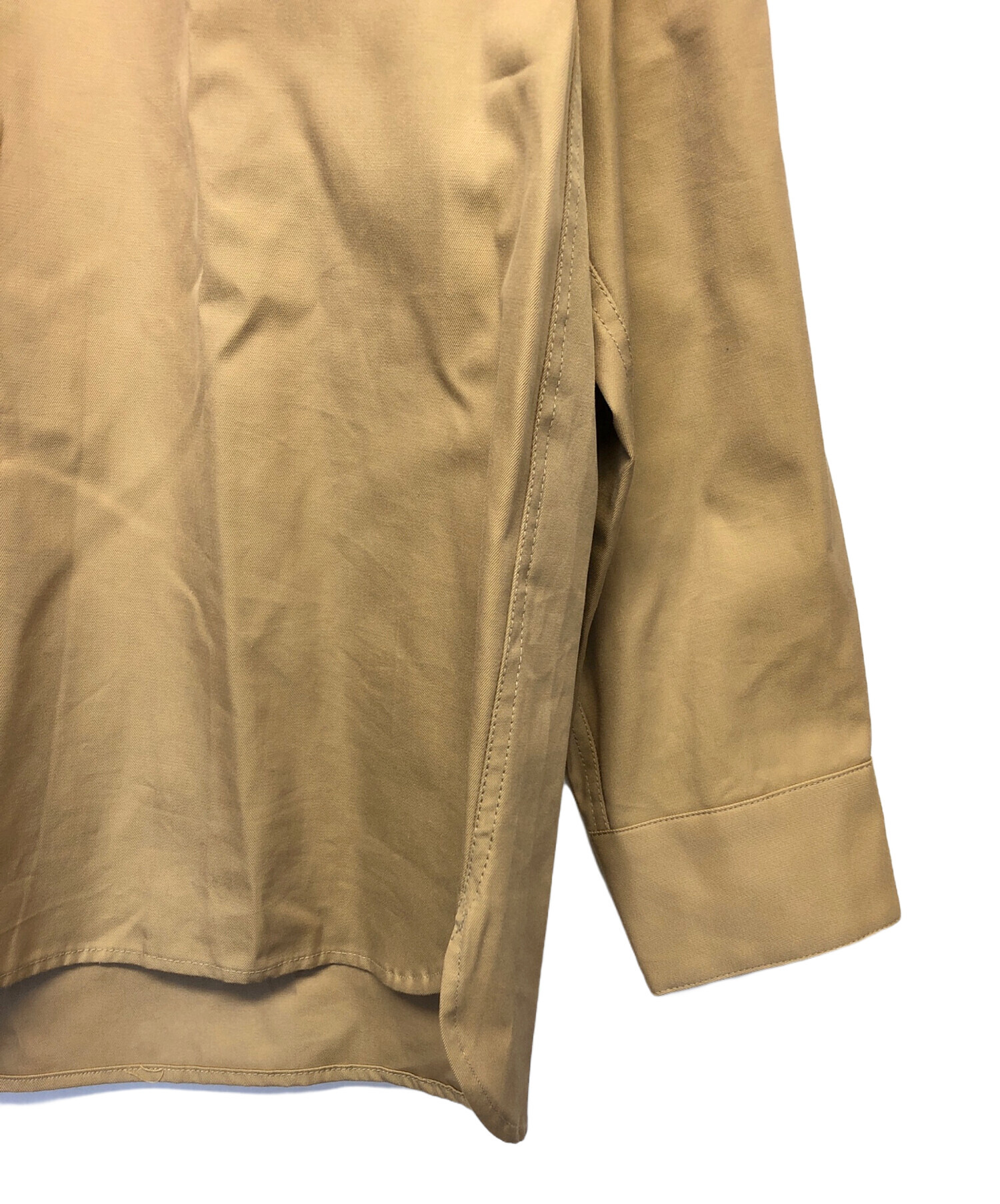 中古・古着通販】KOZABURO (コウザブロウ) シャツ ベージュ サイズ:M