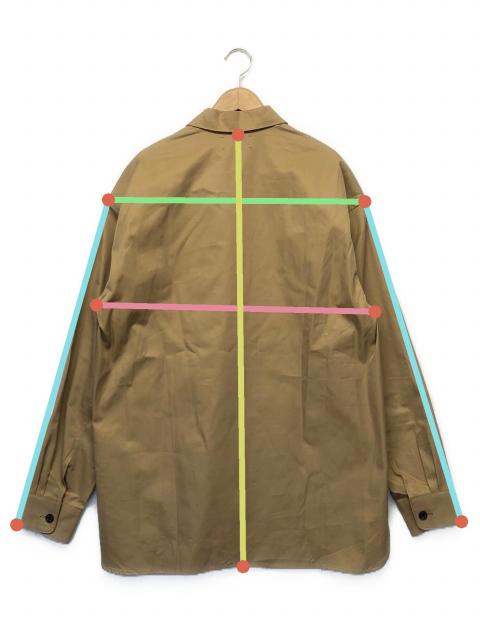 中古・古着通販】KOZABURO (コウザブロウ) シャツ ベージュ サイズ:M