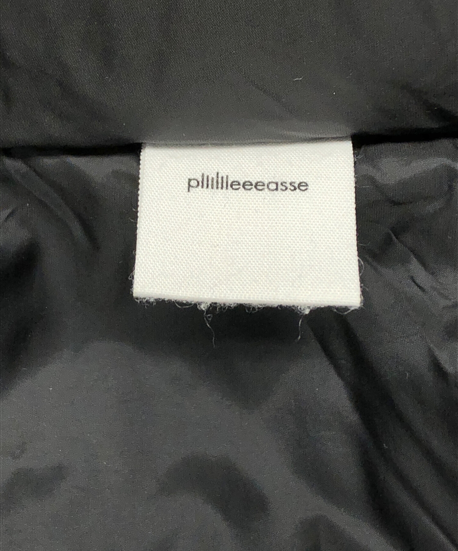 中古・古着通販】plllllleeeasse (プリーズ) 24PLS-OT05 ブラック 