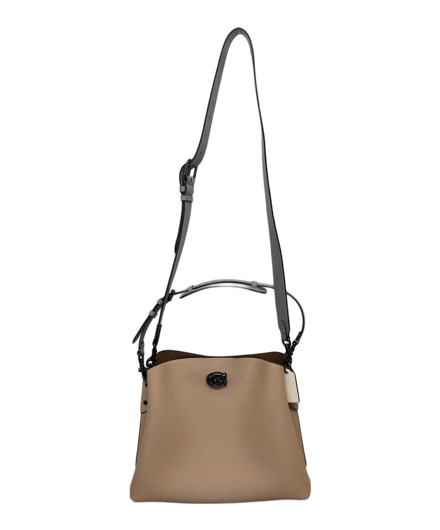 中古・古着通販】COACH (コーチ) ウィロウショルダーバッグ ベージュ 