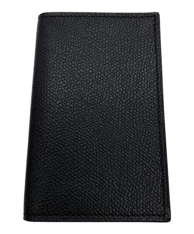 u*l様 ヴァレクストラ（Valextra）名刺入れ黒 Valextra ヴァレクストラ カードケース Business card case