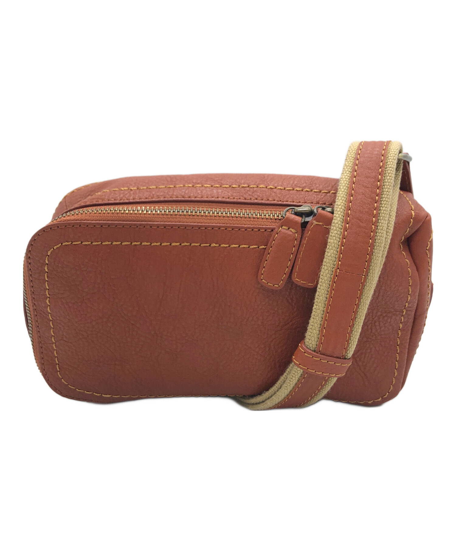 中古・古着通販】土屋鞄 (ツチヤカバン) ボディーバッグ ブラウン