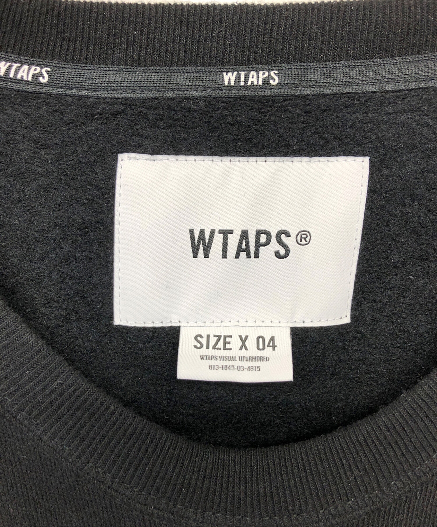 中古・古着通販】WTAPS (ダブルタップス) クルーネックスウェット 