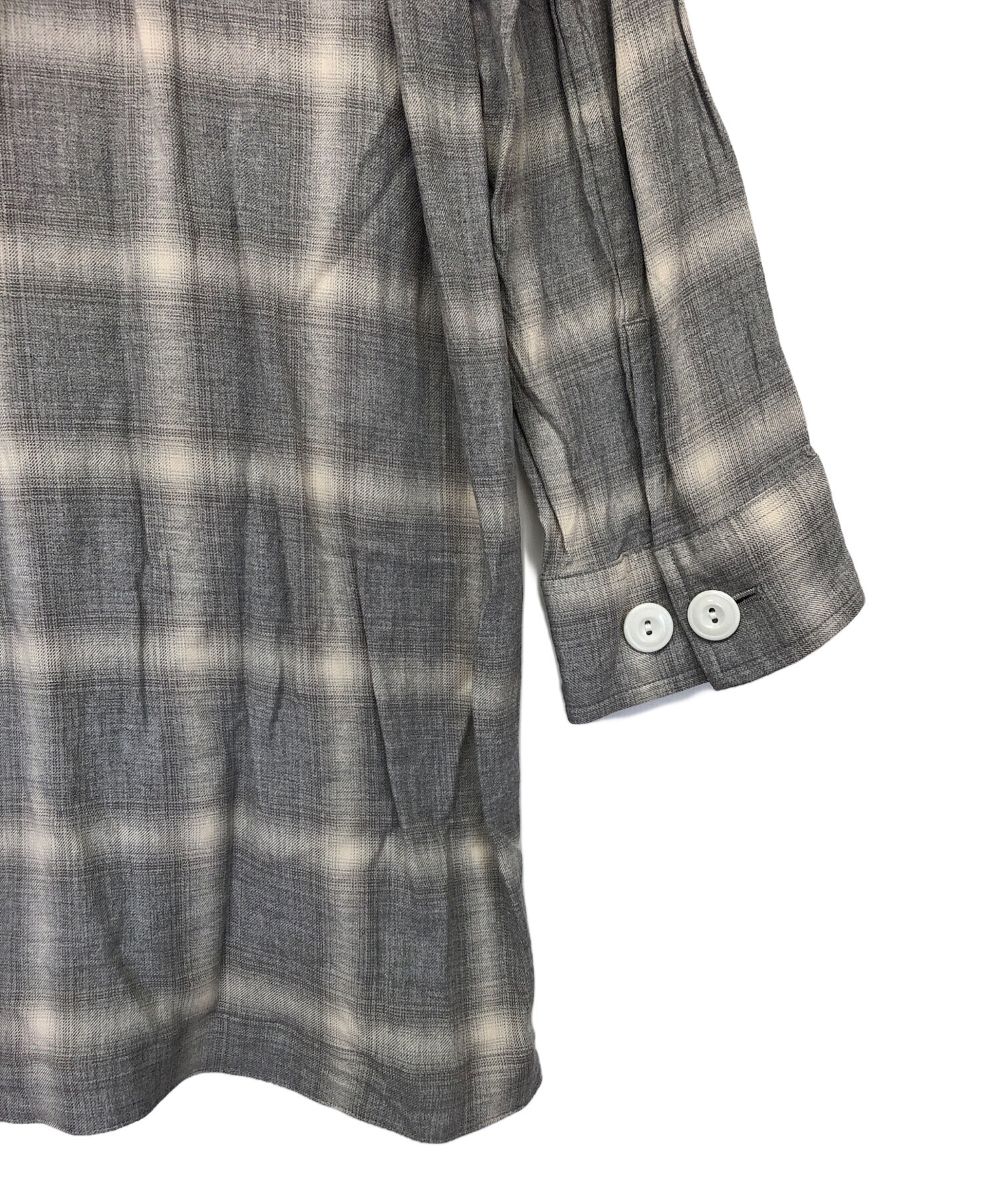 中古・古着通販】NEIGHBORHOOD (ネイバーフッド) ロングシャツ グレー