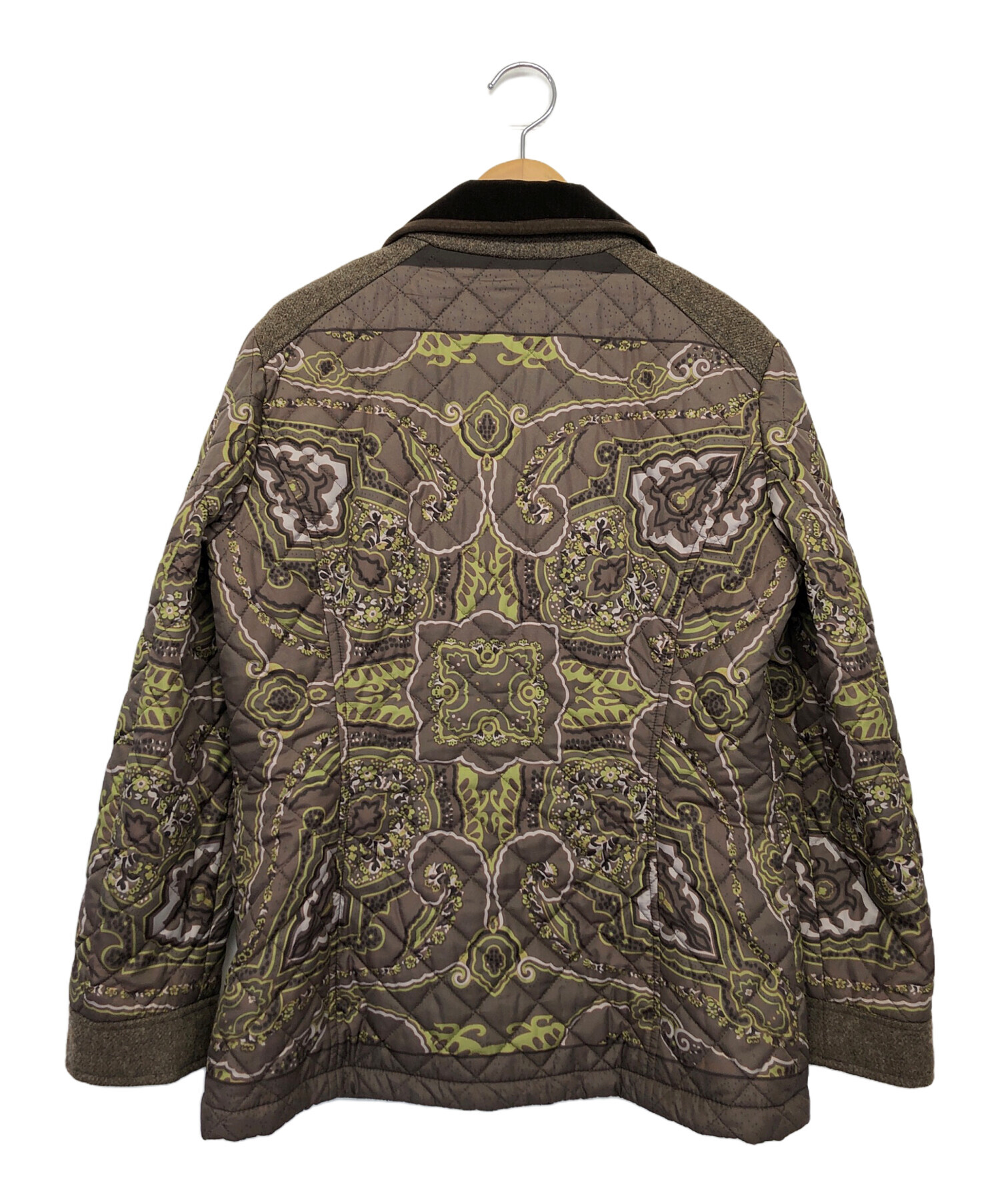 中古・古着通販】ETRO (エトロ) キルティングジャケット ブラウン