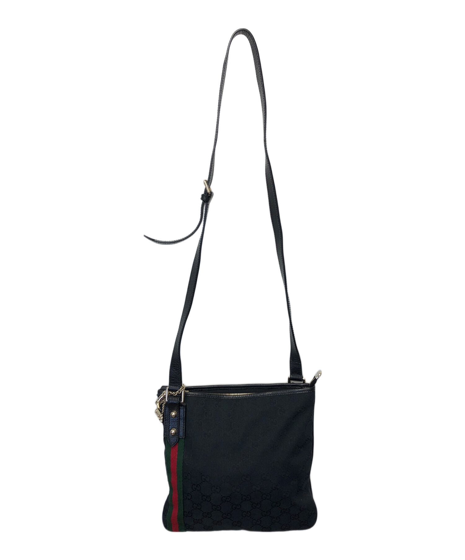 中古・古着通販】GUCCI (グッチ) GG シェリーライン ブラック