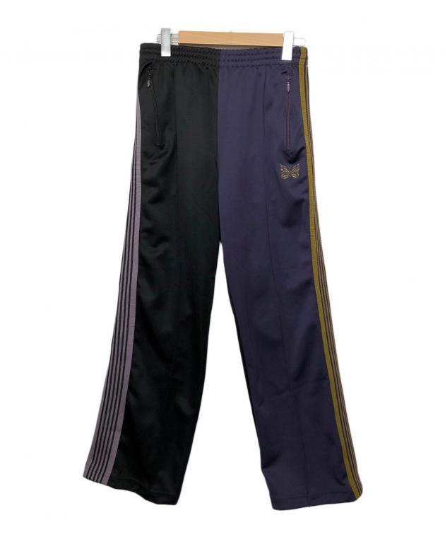 H846 美品 S ニードルズ ベロア パンツ ブラック パープル メンズ H846 美品 S ニードルズ ベロア パンツ ブラック パープル メンズ
