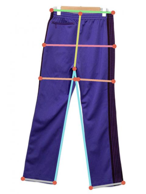 中古・古着通販】Needles (ニードルズ) トラックパンツ パープル