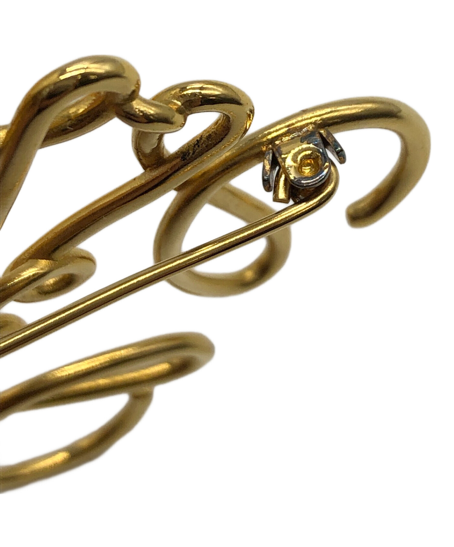 中古・古着通販】LOEWE (ロエベ) ブローチ ゴールド｜ブランド・古着