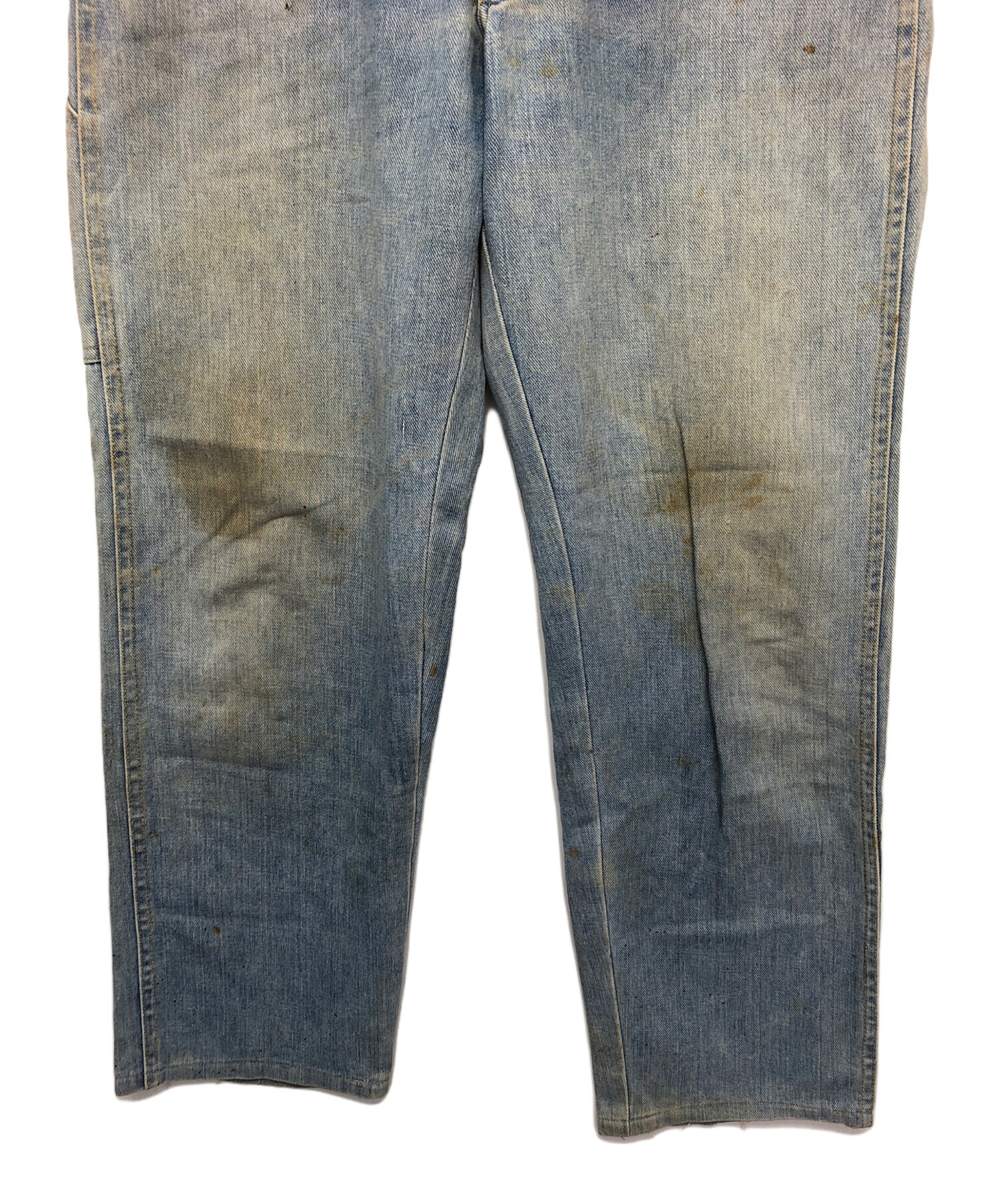 中古・古着通販】LEE (リー) 70Sデニムロガーパンツ インディゴ サイズ 