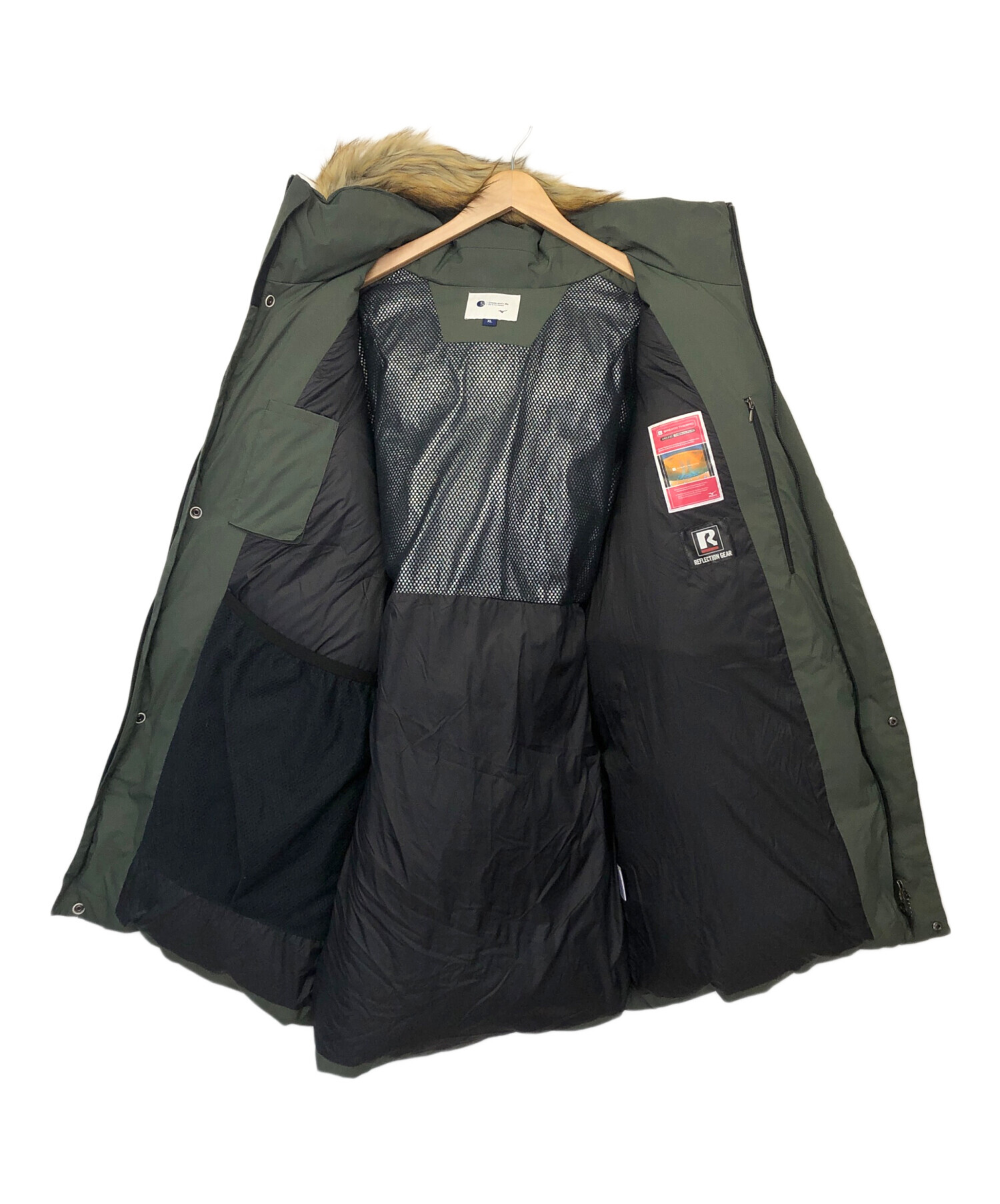 中古・古着通販】MIZUNO (ミズノ) イエローナイフダウンジャケット